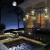 Feu d'artifice extérieur LED lumière 120/180 LED suspendus Starburst chaîne fée lumière étanche maison jardin décoration de noël 220408