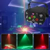 Aurora Pattern Disco Laser Listing светодиодный светодиод Deam Disco Lames Stage Lamp USB Power Voice Control Projection Party Light Wedding День рождения