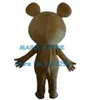 Costume de poupée de mascotte costume de mascotte d'ours d'amour taille adulte en gros dessin animé mignon ours brun thème anime costumes de cosply carnaval déguisements k