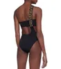 Amérique Europe vendant des femmes de luxe Brand de maillot de bain Bikini Classic Fashion Sexy Human Head Print Bandage Bra Underpants Suit