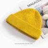 Fish rover 10 Colors Solid Color Acrylic Hats Winter Hat For Woman Best Matched Acrylic Woman Autumn Warm Skullies Wholesale J220722