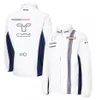 2021 F1 veste Formule 1 Team Racing Suit Fans Casual Zip Up Jacket Logo de voiture personnalisé Vestes Automne Hiver Vêtements de travail Men'297L