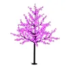 1.056pcs LED Decorazioni natalizie Lampadine Cherry Blossom Tree Light Rosso/Blu/Verde/Giallo/Bianco/Rosa/Puple Opzionalmente 2m/6.5ft Altezza