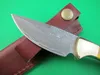 Klasik Serpantin Ahşap Şam Koleksiyon Bıçağı Cep Kampı Av avlama Sabit Bıçak Bıçak Survival Aracı Noel Hediye Bıçakları 01469