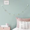 Party Decoration Nordic Star Moon Wall Hanging Harts Chian Home Decor Boho Room Hang Art For Bedroom Living RoomParty