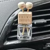 Empty Essential Oil Diffuser Bottle Car Air Freshener Vent Clip Auto Perfume Diffuser Bottles Aromatherapy Fragrance Ornament Decor SN4734