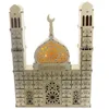 Ramadan Calendario conto alla rovescia Legno fai da te Eid Mubarak Ornamento Cassetto in legno Decorazione per la casa Artigianato progettato per i musulmani W220330
