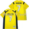 QQQ8 высшее качество 1 Hhigh School Pitman #4 Colin Kaepernick Jersey Grenn 100% сшивает размер американского футбольного футбола S-XXXL