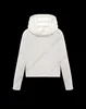 France luksusowa marka kobiet damna kurtka „NFC” białe dzianinowe kurtki panelu rozmiar S--L