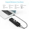 Hubs 2022.USB 2.0 HUB 10 Port ABS With 12V Power Adapter High Speed USB Data Splitter For Laptop Computer Accessories 1M CableUSB