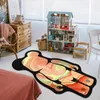 Kontrast sıvı şiddet ayı k-halı-aws halı yaratıcı kişilik yatak odası oturma odası çalışma karikatür zemin paspas
