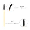 Golden Rod Blackhead Beauty Makeup Hushåll Eyebrow Brush Pineapple Type Disponible Silicone Eyelash Brush 100 ste