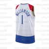 Novo 72 Biggie Kevin 7 Durant BCK Basketball Net Jerseys Kyrie Ben 10 Simmons 11 Irving Mens City Camiseta azul BCK White