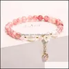 Łańcuch Bransoletki Jewelaria Naturalna kryształowa bransoletka granatowa Świeża woda prawdziwa perłowa ladys kwiat jest Koreańskim buduarem dostawa 2021