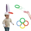 Easter Inflatable Bunny Ring Toss Game Toy Rabbit Ears Balloon Toys Gift For Kid Easter Party Decor