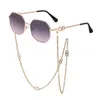 Sunglasses Chain Women Fashion Anti-drop Lanyard Irregular Goggles Female Trend Luxury Birthday Present