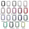 F￶r Apple Watch Cases 45mm 44mm 42mm 41mm 40mm 38mm med knappskyddsskydd