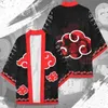 Anime Konoha Hokage Kurama Uchiha Símbolo do Sharingan Kimono Manto Trajes Cosplay Haori Sasuke Kakashi Cardigan Jaqueta Pijama AA229671914