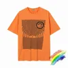 T-shirt Orange Vintage Cav Empt Uomo Donna Migliore qualità Bella lavata Cavempt Ce Tee leggermente oversize Tops T-shirt manica cortaT220721