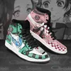 Tanjiro Nezuko Sneakers Demon Slayer أحذية أنيمي