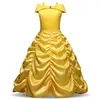 Girl's Dresses Girls Dress Kids Halloween Carnival Cosplay Princess Costume Children Christmas Party Fancy Up Snow Queen Disguise