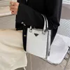 Vielseitige Spiegel kleine Tasche Damen 2023 neue Messenger Lackleder helles Gesicht rhombisches Gitter One Shoulder Tote Räumungsverkauf