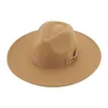 Berets hoeden voor vrouwen fedoras grote rand 9,5 cm solide bruiloft versieren formeel lint bowknot beige zwarte mannen sombreros de mujerberets