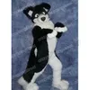 Halloween Husky Wolf Dog Mascot Kostuum Cartoon anime thema karakter volwassenen maat kerst carnaval verjaardagsfeestje buitenoutfit
