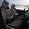 Toyota Rav4 için Otomatik Orijinal Özel Araba Koltuk Kapakları 4 Renk Deri Koruyucu Koltuk Yastık Ön /Arka Koltuk Tam Setler