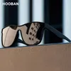 Occhiali da sole polarizzati di hooban uomini da donna donna modalità occhiali da sole maschio design del marchio Onepiece Eyewear UV400 220725