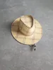 Hat New Fashion Pull Style Outdoor Casual Straw Woven Traveling-Cap Camouflage Hattar Plaid Gräs Cowboy Knight