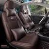 Brand New Custom Made Fit Car Seat Covers For Toyota Select Rav4 Waterproof Leatherette Protective seat cushion Car Styling Full Set -Black