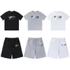 Shorts pour hommes trapstar et t-shirt Set Tracksuit de concepteurs couples de serviette à serviette lettre masculine pour femmes