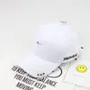 Модельеры Кэпки Новый круглый железный обруч Стальный мяч Стальный мяч Пик Корейская звезда такая же бейсбольная шляпа приливная штифта изогнутая краса повседневная шляпа хип-хоп открытые спортивные шляпы