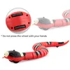Smart Sensing Snake Interactive Cat Toys Jouets automatiques pour chats Accessoires de chargement USB Jouets pour chatons pour chiens de compagnie Jeu Jouer Jouet 220510
