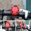 Cykelklockring Beetle Cartoon Cycling Horns Härliga barn Ladybug Bellrings For Bike Ride Horn Alarmcykeltillbehör