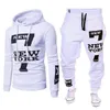 Ensembles pour hommes survêtements pour hommes chandails et pantalons pour hommes ensemble survêtement de sport costume homme sweats à capuche pantalons sport Couple costumes