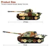 BZDA WW2 German Panther G medium Tank Building Blocks MOC Military Assault Gun Soldiers Model Bricks Toys For Boys Gifts 220715