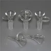 Smoke Dry Herb slide glass bowls 10mm 14mm 18mm with flower snowflake filter bowl for Bongs Ash Catcher smoking Bowls