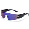 Güneş Gözlüğü Spor Trendleri gözlükleri Kadın Erkek Moda Punk Gözlükleri Y2K Gözlükler Marka Tasarımcısı Ayna Sport Gözlük Gogglesunglasses