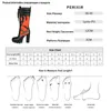 Perixir Boots Women Fashion Camouflage Print Long Boots Winter Thick Heel Platform Midcalf Boots Knee High Femaleshoes 201110