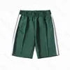 Shorts homens designers femininos calças curtas letra de letra de letra de tenda casual de cinco pontos Palms Roupas de verão Roupas de praia