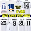 Benzema Finals Soccer Jerseys 21/22/23 Champions 14 T-shirt Fotbollskjorta Camaveringa Alaba Hazard Asensio Modric Marcelo Valverde Real Kits Sock Full Sets