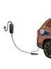 EVSE Veículo de carro elétrico Tipo 2 Portable EV carregador Caixa de caixa de carregamento 3.6KW comutável 10 / 16A Schuko plugue com cabo 6m