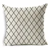 Cushion/Decorative Pillow Modern Style Black And White Geometric Plaid Wave Print Pillowcase Home Sofa Office Cushion Cover Ins CaseCushion/