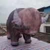 Modello animale soffiato ad aria all'aperto gigante gonfiabile realistico del bestiame 3/4/5 ml per la mostra di eventi Made in China
