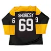 Thr Custom Letterkenny Shamrocks TV-serie Vuxenhockeytröjor # 69 Shoresy