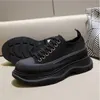 Canvas Shoe Female Sneakers Shoes White Women Causal Fashion Low Tube Lacing Up Woman Height Increasing