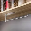 Hooks & Rails Kitchen Self Adhesive Accessories Under Cabinet Paper Roll Rack Towel Holder Tissue Hanger Storage For Bathroom ToiletHooks