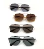 Neue Modedesign-Sonnenbrille HARDMAN, exquisiter quadratischer Metallrahmen im Retro-Gothic-Stil, vielseitige und beliebte UV400-Schutzbrille für den Außenbereich